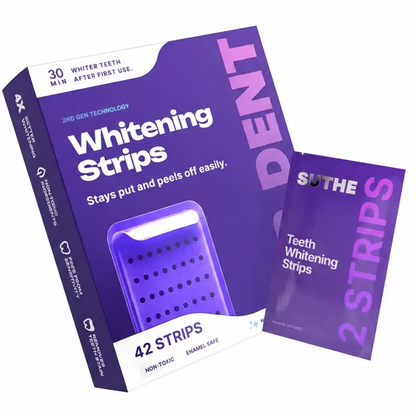 SUTHE™ Purple Teeth Whitening Strips